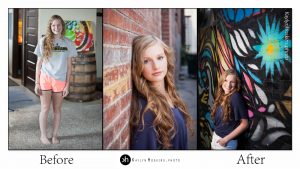 Solon Senior Gracen's before and after Collage