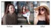 Senior girl Before After Collage by Kaylyn Hoskins